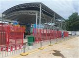 可移动钢筋棚