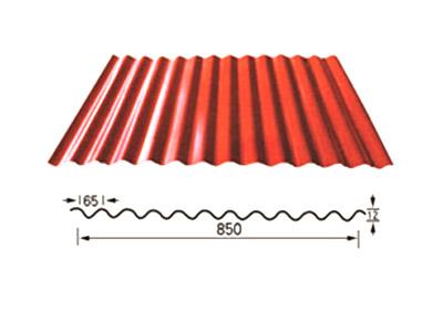 850型压型钢板-弧形彩钢板