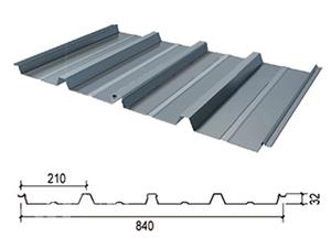 V840型彩钢板-V840隐藏彩钢板