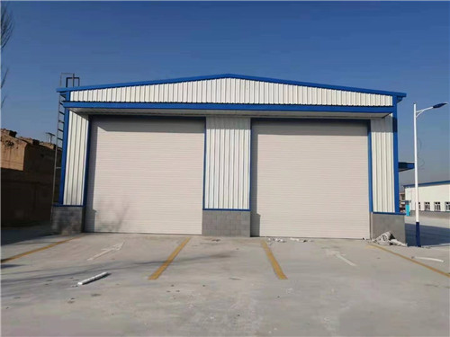 张家口高堡建材市场钢结构工程